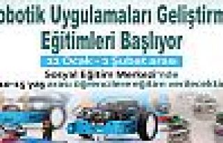 BUSMEK’TE ROBOTİK EĞİTİM BAŞLIYOR