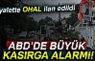 BÜYÜK KASIRGA ALARMI!