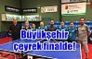 Büyükşehir çeyrek finalde!