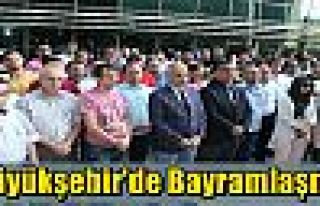 Büyükşehir'de Bayramlaşma