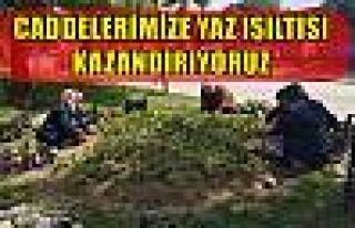 CADDELERİMİZE YAZ IŞILTISI KAZANDIRIYORUZ