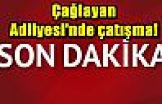 Çağlayan Adliyesi'nde çatışma!