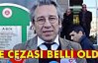 Can Dündar’ın cezası belli oldu