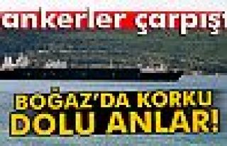 Çanakkale Boğazı'nda tanker kazası