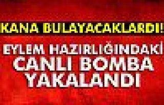 Canlı bomba şüphelisi tutuklandı