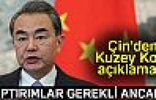 ÇİN'DEN KUZEY KORE AÇIKLAMASI!