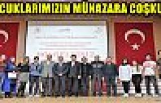 Çocuklarımızın Münazara Coşkusu