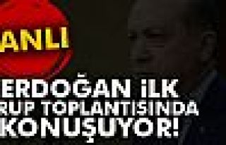 Cumhurbaşkanı Erdoğan AK Parti grubunda!