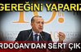 Cumhurbaşkanı Erdoğan: 'Gereğini yaparız'