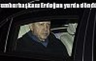 Cumhurbaşkanı Erdoğan yurda döndü