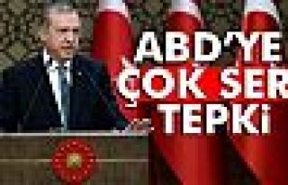 Cumhurbaşkanı Erdoğan’dan ABD'ye sert tepki