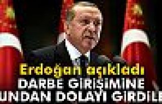 CUMHURBAŞKANI ERDOĞAN'DAN FLAŞ AÇIKLAMA!