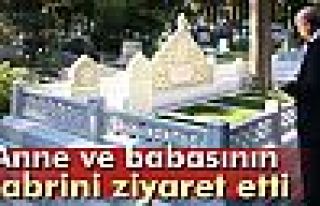 Cumhurbaşkanı Erdoğan'dan kabir ziyareti