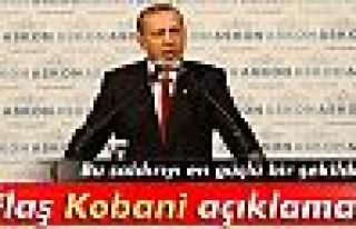 Cumhurbaşkanı Erdoğan'dan Kobani açıklaması