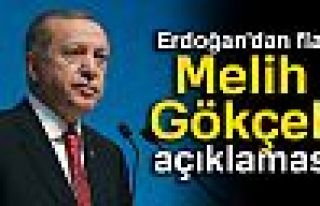 Cumhurbaşkanı Erdoğan'dan Melih Gökçek açıklaması