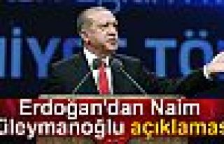 Cumhurbaşkanı Erdoğan’dan Naim Süleymanoğlu...