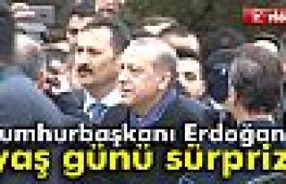 Cumhurbaşkanı'na Doğum Günü Sürprizi!