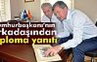 Cumhurbaşkanının arkadaşından diploma yanıtı