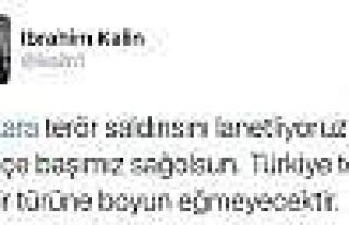 Cumhurbaşkanlığı Sözcüsü İbrahim Kalın: