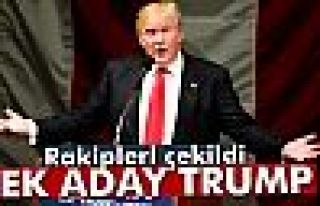 Cumhuriyetçilerin tek adayı Donald Trump