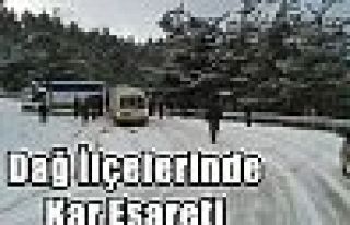 Dağ İlçelerinde Kar Esareti