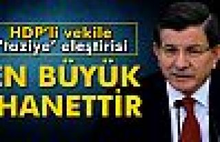 Davutoğlu’ndan çok sert açıklama