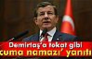 Davutoğlu’ndan Demirtaş’a tokat gibi yanıt