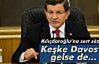 Davutoğlu'ndan Kılıçdaroğlu'na sert sözler