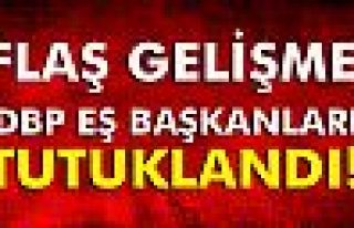 DBP eş başkanları tutuklandı