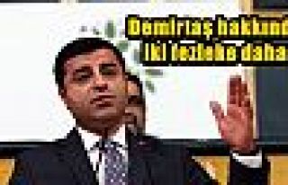 Demirtaş hakkında iki fezleke daha