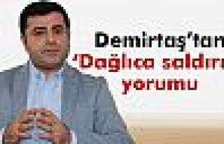 Demirtaş’tan 'Dağlıca saldırısı' yorumu