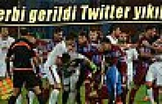 Derbi gerildi Twitter yıkıldı