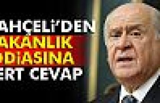 Devlet Bahçeli'den 'bakanlık' iddialarına cevap