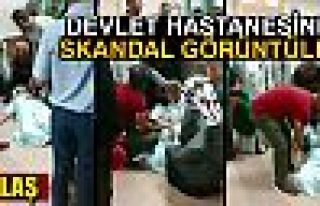 Devlet Hastanesi'nde skandal 