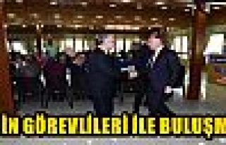 DİN GÖREVLİLERİ İLE BULUŞMA