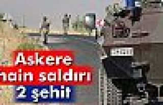 Diyarbakır'da askere saldırı: 2 şehit