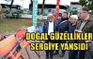 DOĞAL GÜZELLİKLER SERGİYE YANSIDI