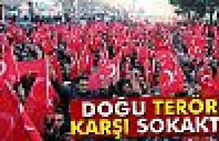 Doğu illeri terörü lanetledi