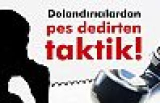 Dolandırıcılardan 'pes' dedirten taktik