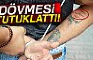 DÖVMESİ TUTUKLATTI!