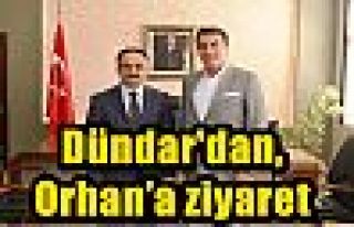 Dündar'dan, Orhan’a ziyaret