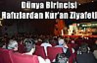 Dünya Birincisi Hafızlardan Kur'an Ziyafeti