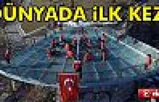 DÜNYADA BİR İLK OLDU!