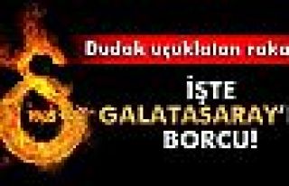 Dursun Özbek: 'Galatasaray'ın borcu...'