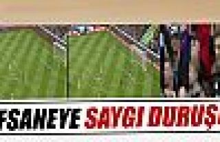 Efsaneye saygı duruşu