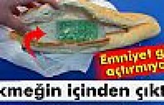 Ekmek arasında hap!