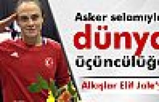 Elif Jale Yeşilırmak dünya üçüncüsü