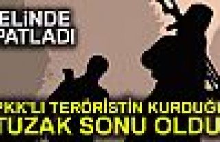 ELİNDE PATLADI!