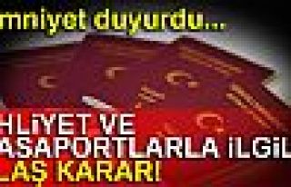 EMNİYET DUYURDU!