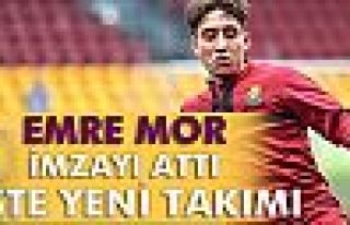 Emre Mor imzayı attı